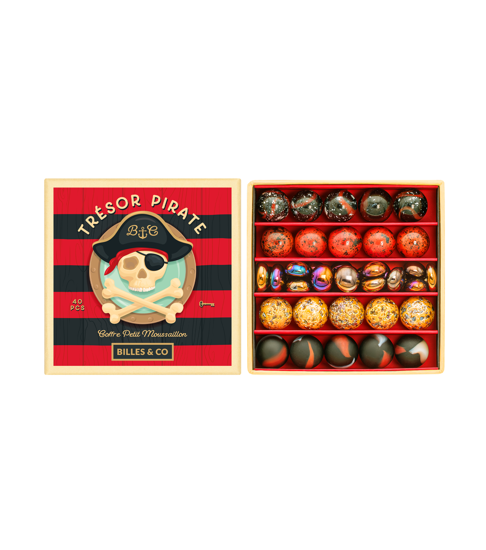 Pirate Treasure Marbles - Small Box