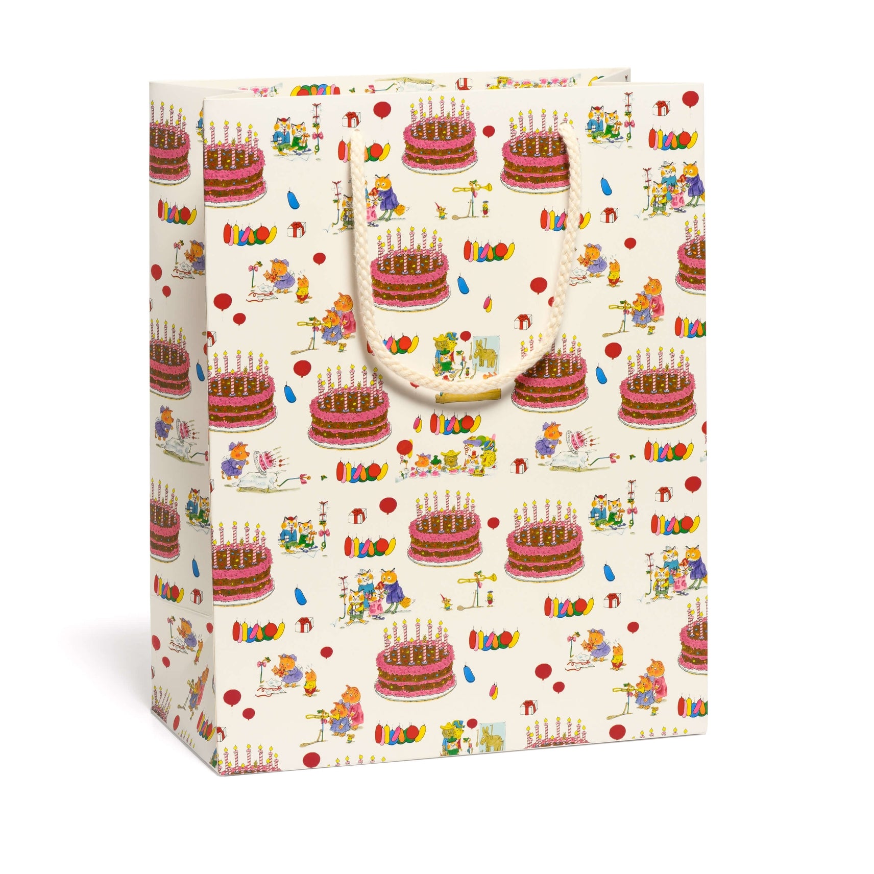 Richard Scarry Dolly Pig Birthday - Premium Large Gift Bag