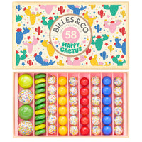 Happy Cactus Marbles - Large Box
