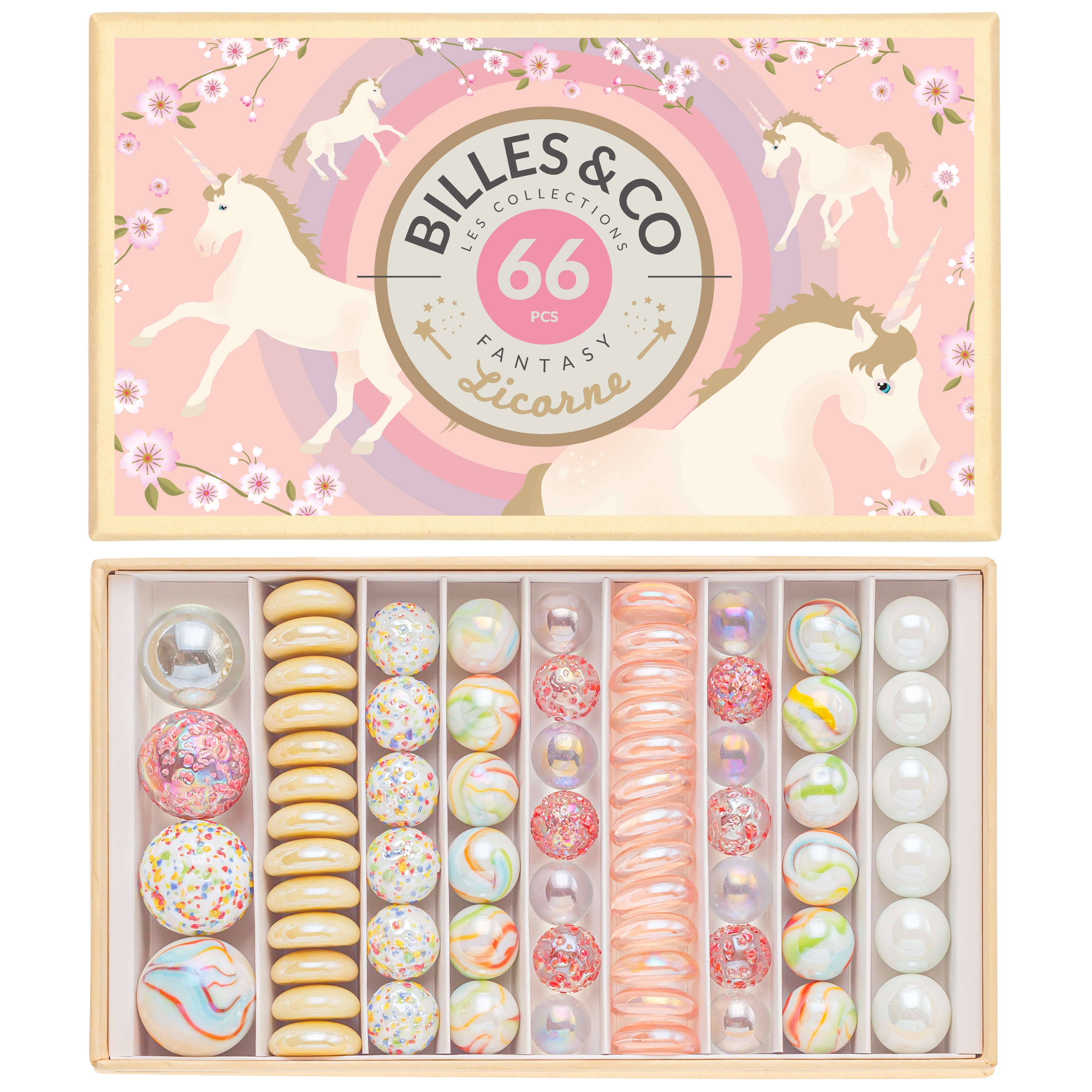 Unicorn Marbles - Large Box