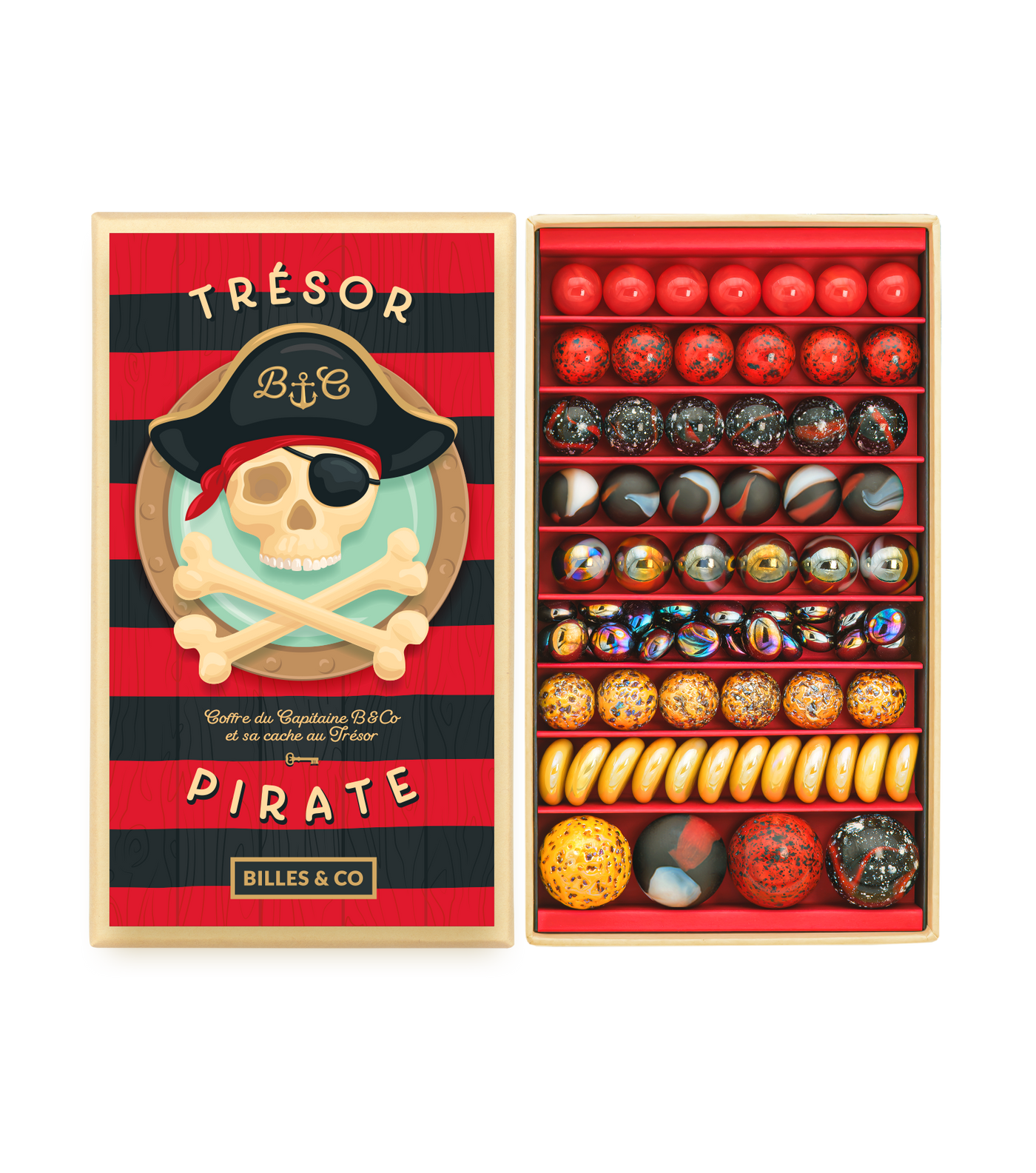 Pirate Treasure Marbles - Large Box