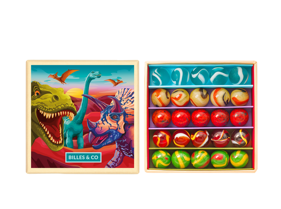 Dinosaurs Marbles - Small Box