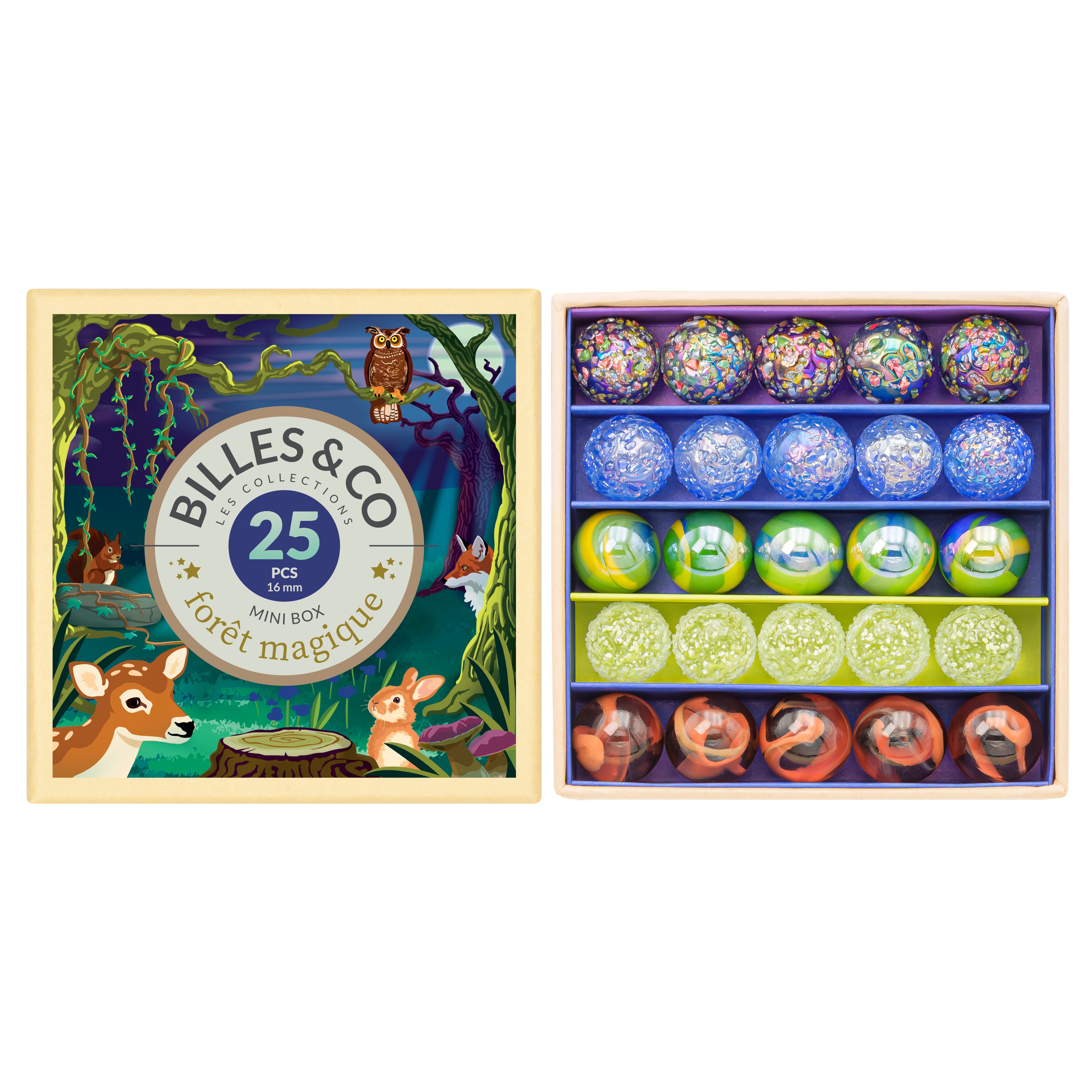Magic Forest Marbles - Small Box