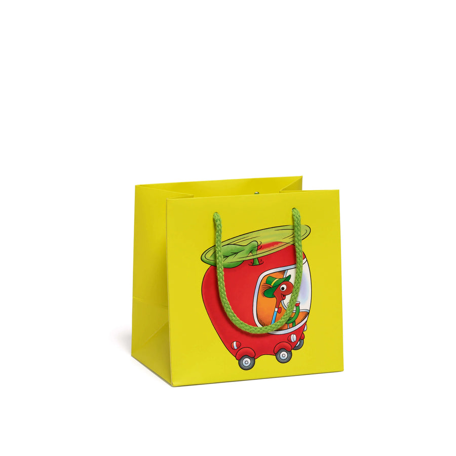 Richard Scarry Lowly's Apple Car - Premium Small Gift Bag