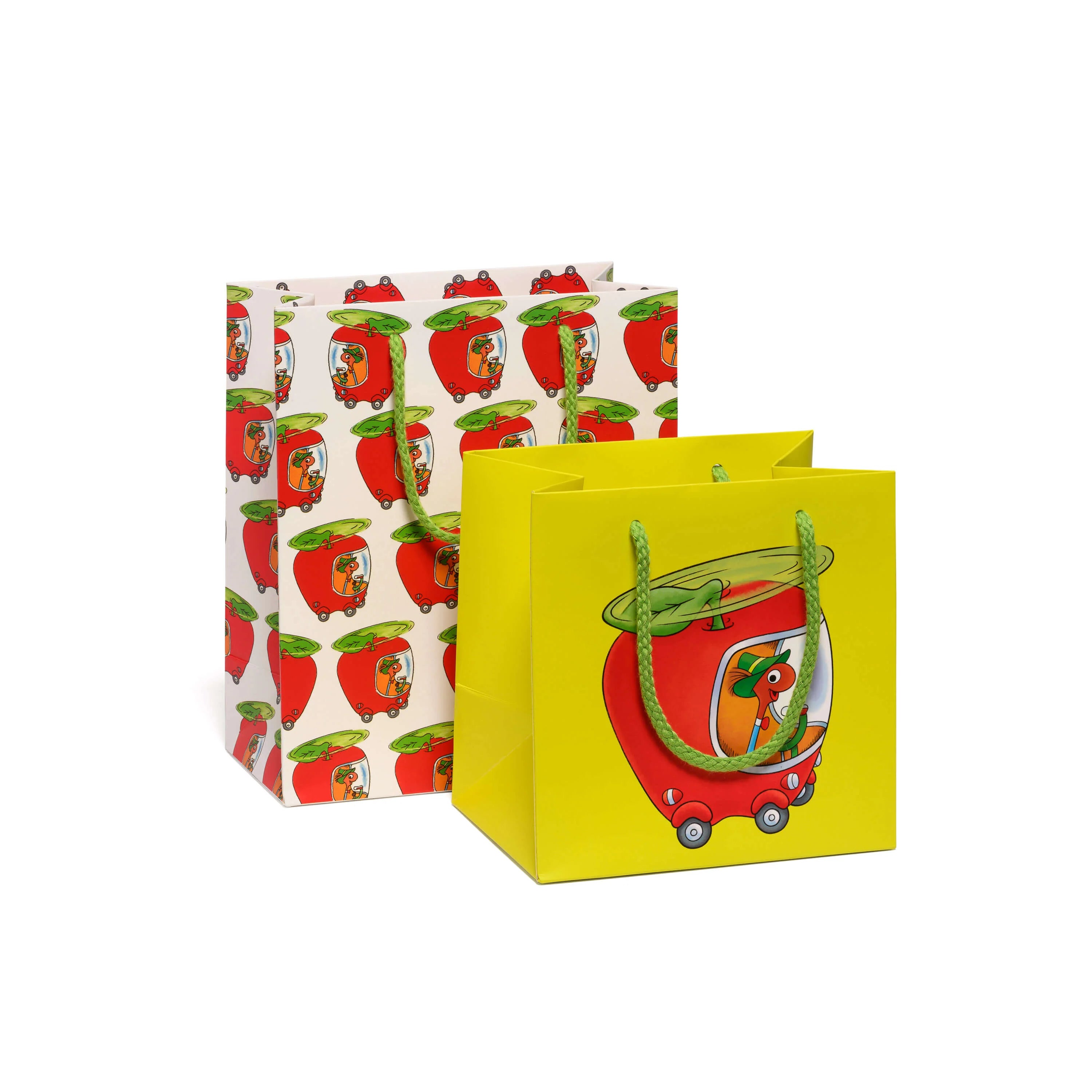 Richard Scarry Lowly's Apple Car - Premium Medium Gift Bag